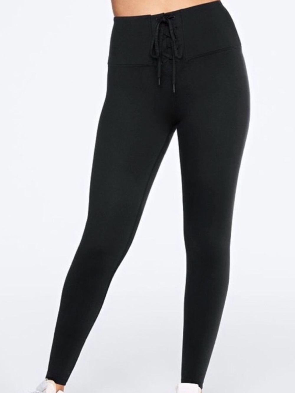 PINK VS LACE UP 7/8 LEGGING